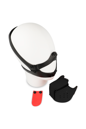 Hunde Maulkorb - Schwarz von Ohmama Fetish kaufen | Fesselliebe
