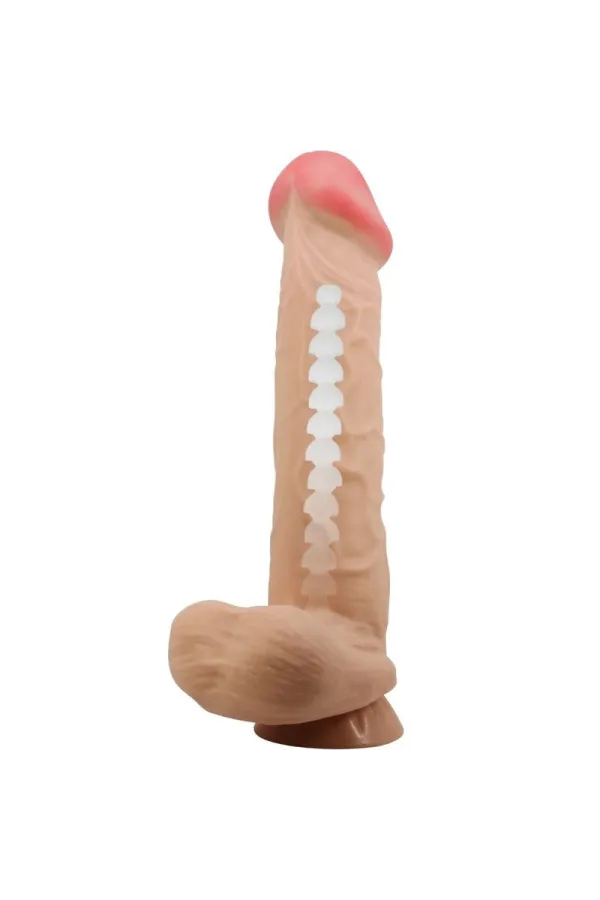 PRETTY LOVE - SLIDING SKIN SERIES REALISTISCHER DILDO MIT SLIDING SKIN SAUNAPF FLEISCH 26 CM kaufen - Fesselliebe