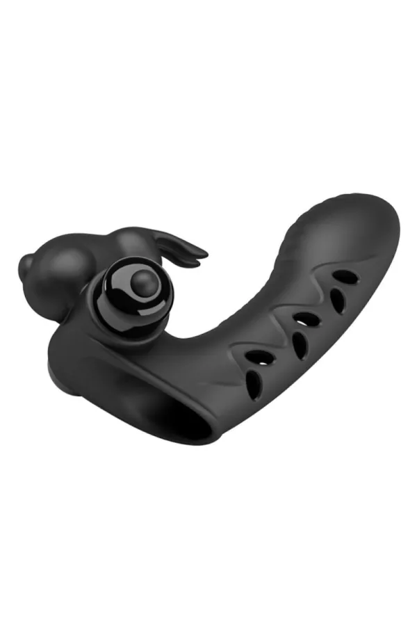 PRETTY LOVE - VANCE BLACK RABBIT VIBRATOR FINGERTOY kaufen - Fesselliebe