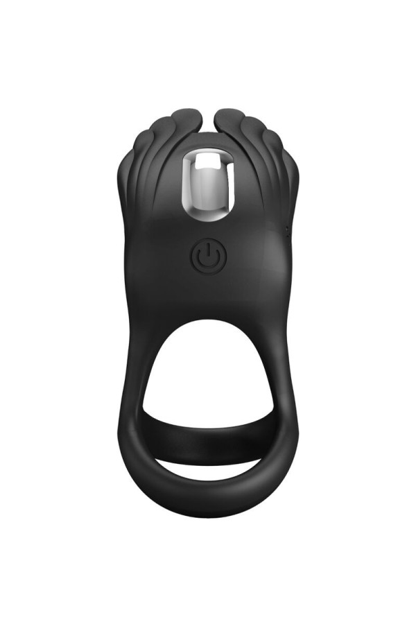 Silas Vibrant Penis Ring 7 Vibrationen Schwarzes Silikon von Pretty Love Male kaufen | Fesselliebe