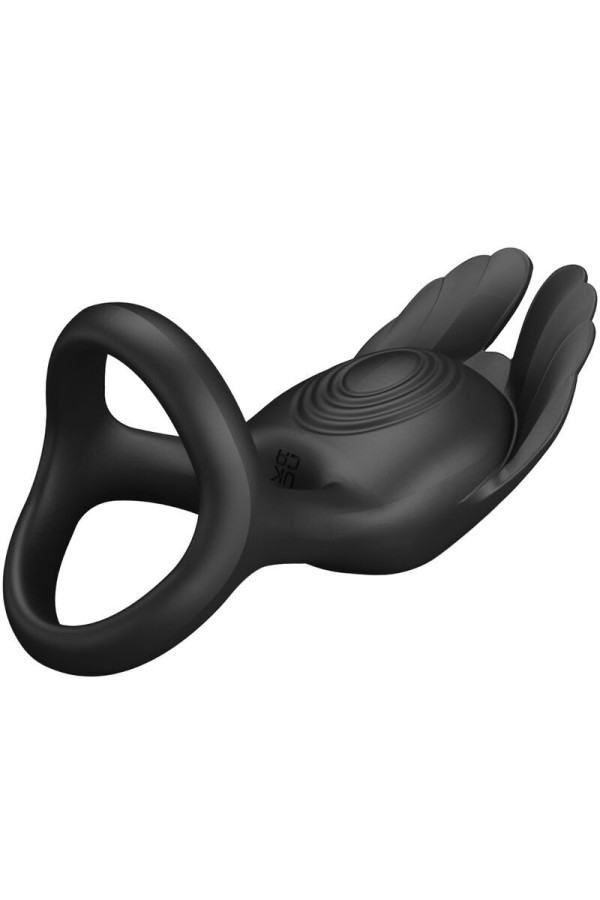 Silas Vibrant Penis Ring 7 Vibrationen Schwarzes Silikon von Pretty Love Male kaufen | Fesselliebe