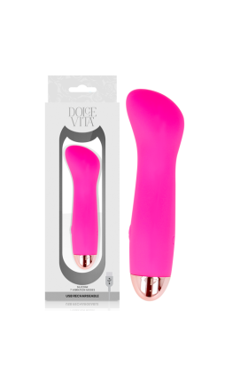 Aufladbarer Vibrator Eine Rosa 7 Geschwindigkeit von Dolce Vita kaufen | Fesselliebe