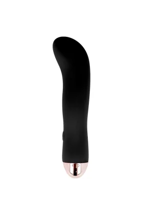 Aufladbarer Vibrator Zwei Schwarz 7 Geschwindigkeit von Dolce Vita