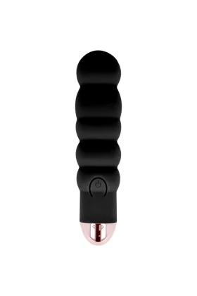 Aufladbarer Vibrator Sechs Schwarz 7 Geschwindigkeiten von Dolce Vita