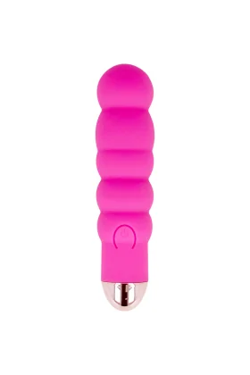 Aufladbarer Vibrator Sechs Rosa 7 Geschwindigkeiten von Dolce Vita