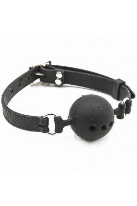 Atmungsaktiver Ballknopf aus Silikon, Größe L von Ohmama Fetish kaufen | Fesselliebe