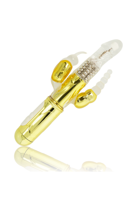 Goldener Multifunktionsvibrator von Ohmama kaufen | Fesselliebe