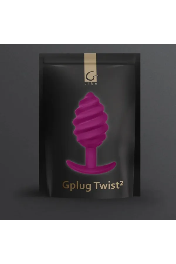 Gplug Twist 2 Lila Analstecker von G-Vibe