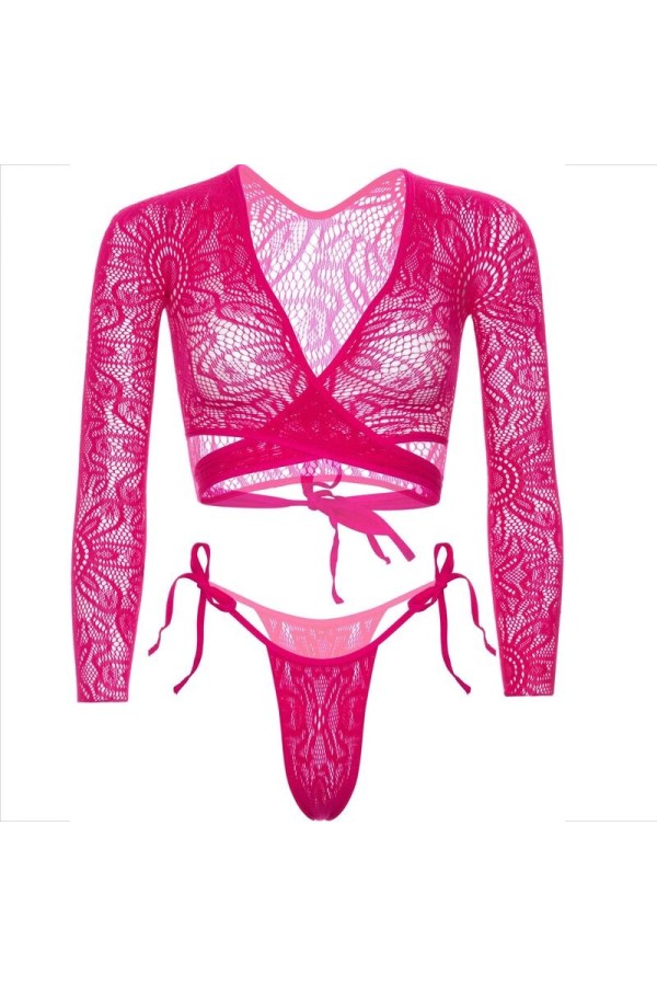 Top Crop Spitze mit Tanga von Leg Avenue Sets kaufen | Fesselliebe