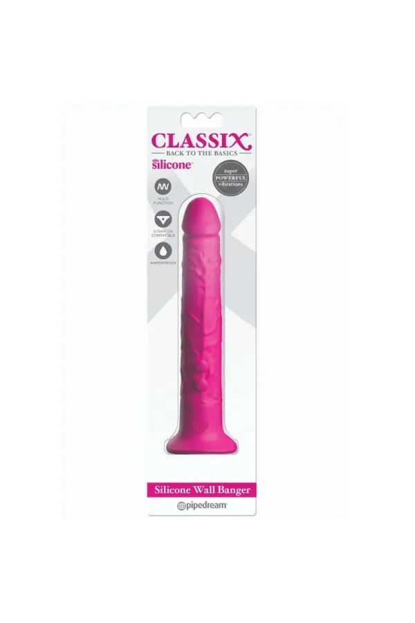 WALL BANGER SILIKONDILDO 15 CM ROSA VON CLASSIX kaufen - Fesselliebe