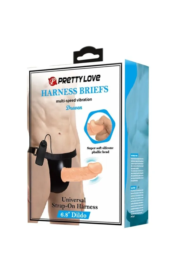 Gurt-Hose mit Vibrationsdildo Inklusive von Pretty Love kaufen - Fesselliebe