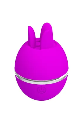 Gemini Ball Lila. Runder Vibrator aus Silikon von Pretty Love Flirtation