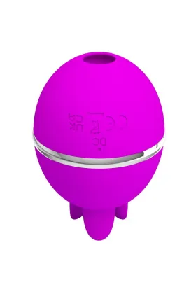 Gemini Ball Lila. Runder Vibrator aus Silikon von Pretty Love Flirtation