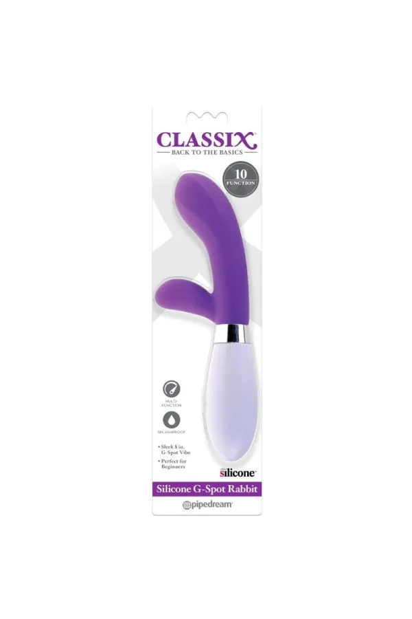 Rabbit G-Spot Vibrator Lila Silikon von Classix