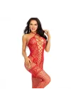 Bodystocking Halshalter Rote Herzen Rot von Leg Avenue Bodystockings kaufen - Fesselliebe