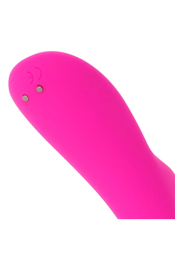 Magnetic Wiederaufladbar 10 Geschwindigkeiten Silikon Vibrator 21 Cm von Ohmama Vibrators kaufen - Fesselliebe