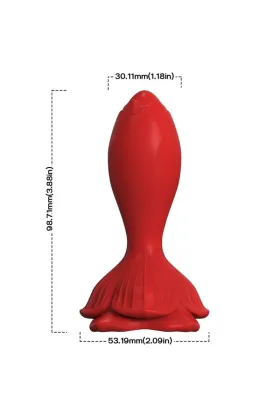 Rosa Vibrator & Analplug Kleine Fernbedienung Rot von Armony For Him kaufen - Fesselliebe