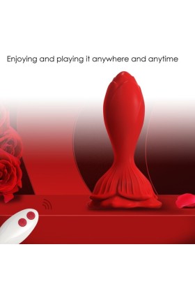 Rosa Vibrator & Analplug Kleine mit Fernbedienung Rot von Armony Anal kaufen | Fesselliebe