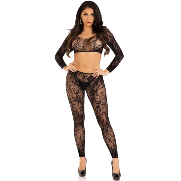 Set aus Kurzem Oberteil und Strumpfhose von Leg Avenue Sets kaufen | Fesselliebe