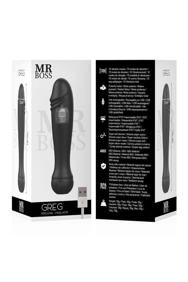 Greg Personal Stimulator von Mr. Boss kaufen | Fesselliebe
