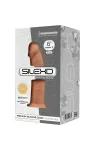 Modell 2 Realistischer Penis Premium Silexpan Silikon Karamell 15 cm von Silexd kaufen - Fesselliebe