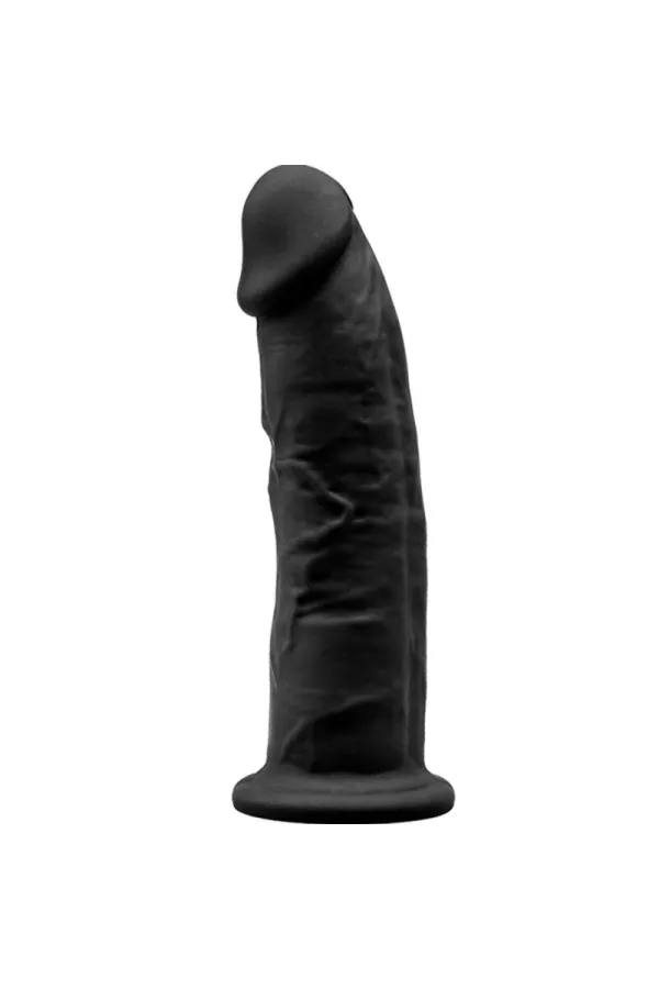 Modell 2 Realistischer Penis Premium Silexpan Silikon Schwarz 15 cm von Silexd kaufen - Fesselliebe