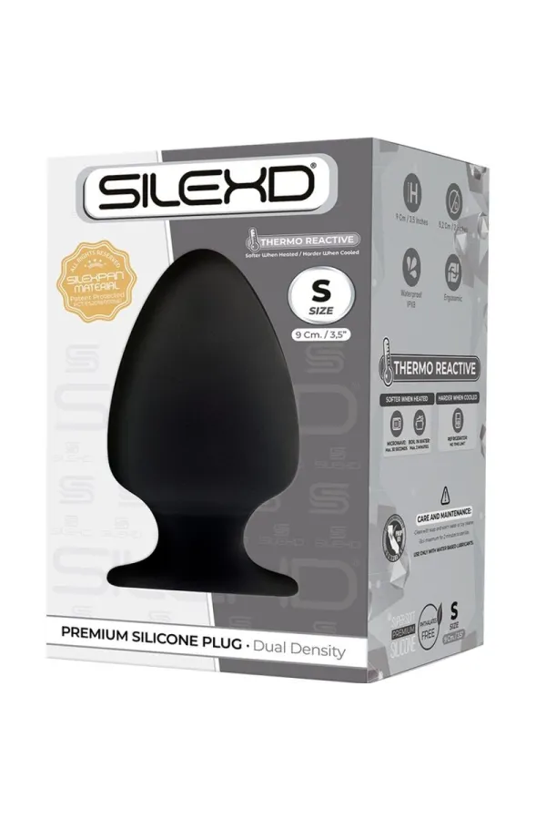 Modell 1 Analplug Premium Silexpan Silikon Premium Thermoreaktive Grösse S von Silexd kaufen - Fesselliebe