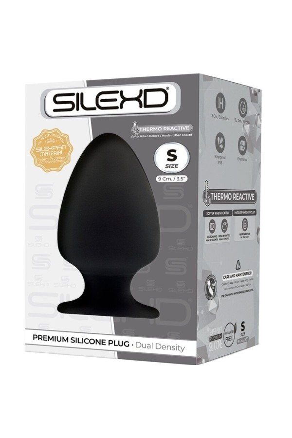 Modell 1 Analplug Premium Silexpan Silikon Premium Thermoreaktive Größe S von Silexd kaufen | Fesselliebe