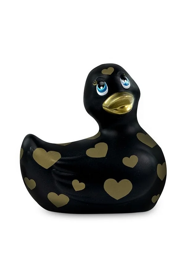 I Rub My My Duckie Vibrierende Badeente 2.0 Romantik (schwarz& Gold) von Big Teaze Toys kaufen - Fesselliebe