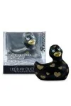 I Rub My My Duckie Vibrierende Badeente 2.0 Romantik (schwarz& Gold) von Big Teaze Toys kaufen - Fesselliebe