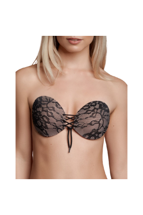 BH Klebe Verschlitzter & Bestickter Cup A von Bye Bra - Bras kaufen | Fesselliebe