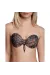 Round Lace-it-BH schwarz mit Muster von Bye Bra