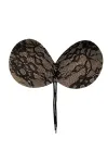 Round Lace-it-BH schwarz mit Muster von Bye Bra kaufen - Fesselliebe