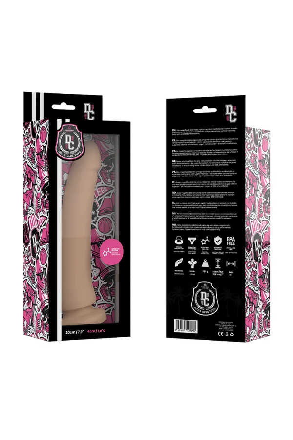 Dildo Hautfarben Silikon 20 X 4cm von Deltaclub kaufen - Fesselliebe