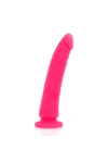 Dildo Pink Silikon 20 X 4cm von Deltaclub kaufen - Fesselliebe