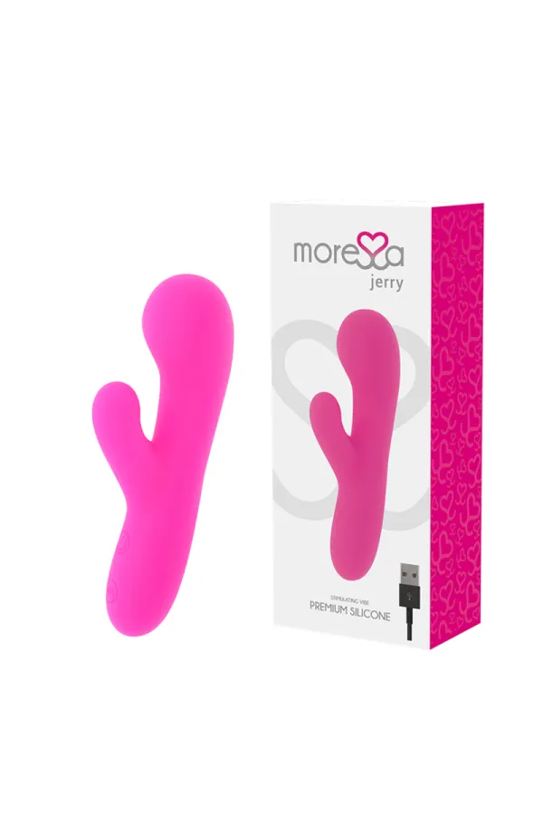 Jerry Premium Silikon Vibrator pink von Moressa kaufen - Fesselliebe