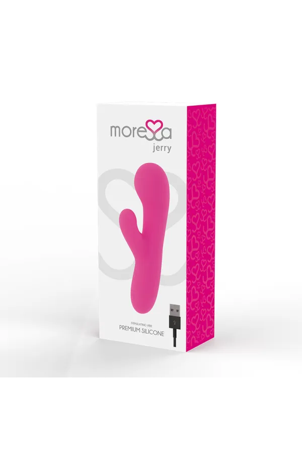 Jerry Premium Silikon Vibrator pink von Moressa kaufen - Fesselliebe