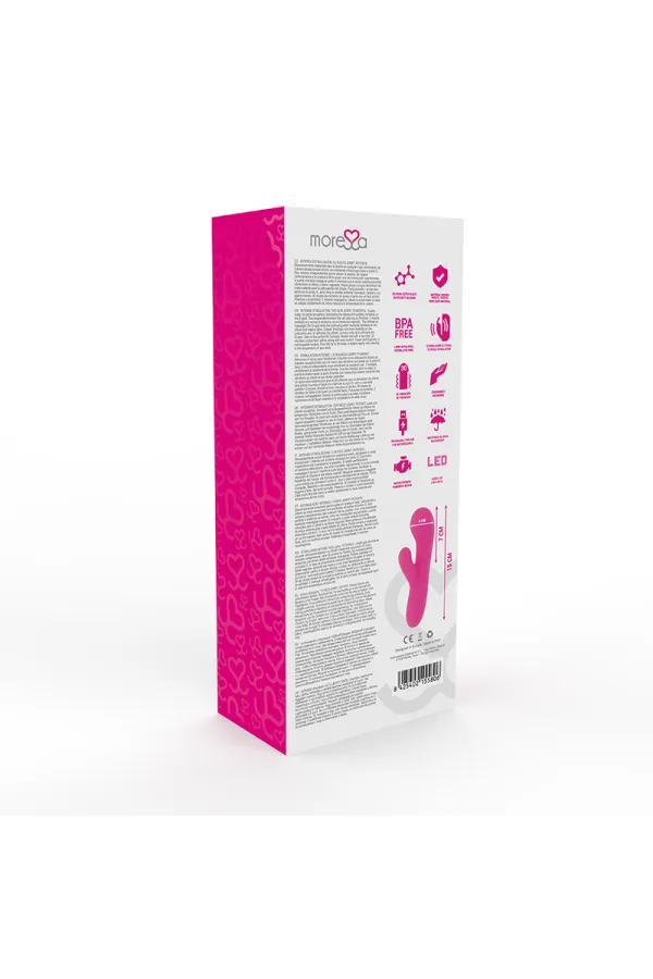 Jerry Premium Silikon Vibrator pink von Moressa kaufen - Fesselliebe