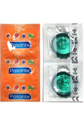 Kondome Geschmack Minze Beutel 144 Stück von Pasante kaufen | Fesselliebe