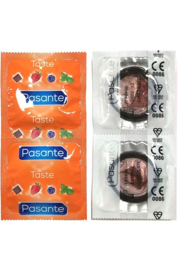 Kondome Geschmack Schokolade Versuchung Beutel 144 Stück von Pasante kaufen | Fesselliebe