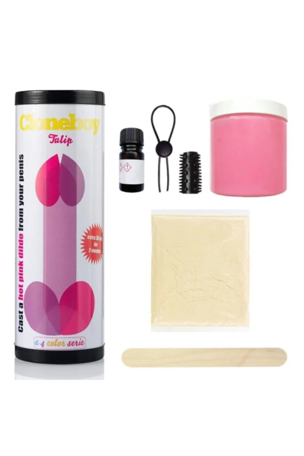 Dildo Tulip Intense Pink von Cloneboy