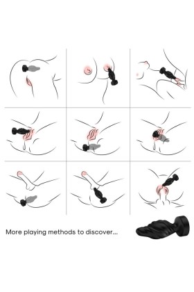 Vibrator & Analplug mit Fernbedienung Schwarz von Armony Anal kaufen | Fesselliebe