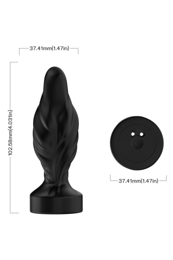 Vibrator & Analplug mit Fernbedienung Schwarz von Armony Anal kaufen | Fesselliebe