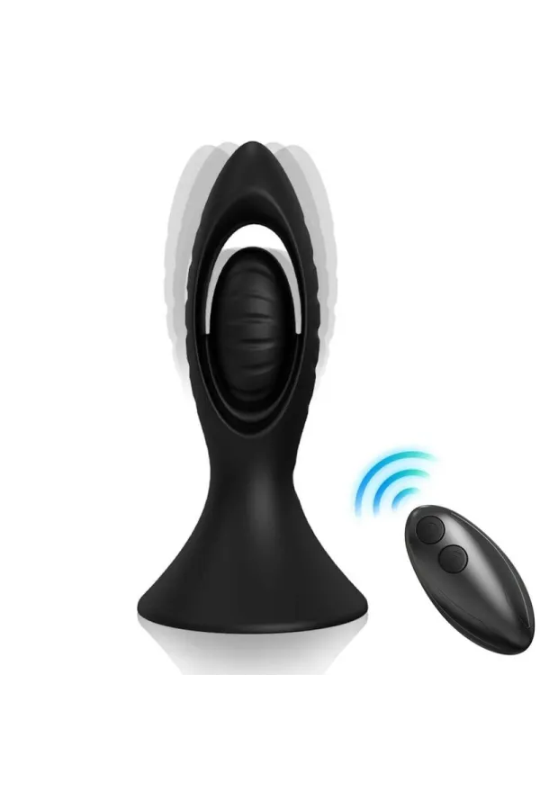 Vibrator & Analplug Silikon Schwarz von Armony For Him kaufen - Fesselliebe