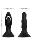 Vibrator & Analplug Silikon Schwarz von Armony For Him kaufen - Fesselliebe