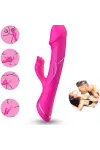 Dildo Vibrator Rabbit Silikon Fuchsia von Armony Vibrators kaufen - Fesselliebe