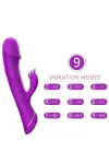 Dildo Vibrator Rabbit Silikon Lila von Armony Vibrators kaufen - Fesselliebe