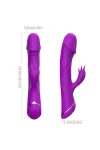 Dildo Vibrator Rabbit Silikon Lila von Armony Vibrators kaufen - Fesselliebe