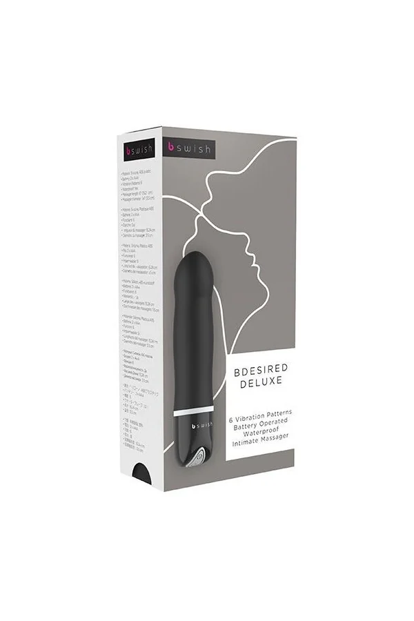 Bdesired Deluxe Vibrator Schwarz von B Swish kaufen - Fesselliebe