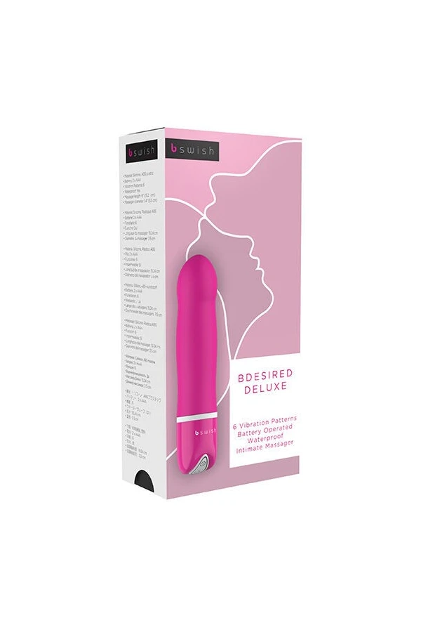 Bdesired Deluxe Rosa Vibrator von B Swish